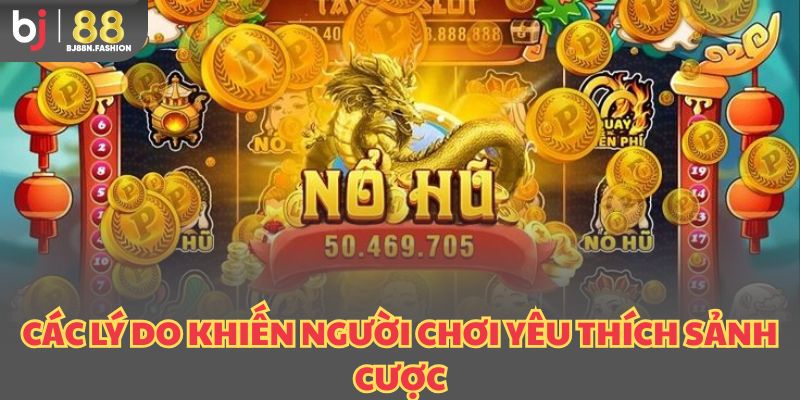 Các lý do khiến người chơi yêu thích sảnh cược